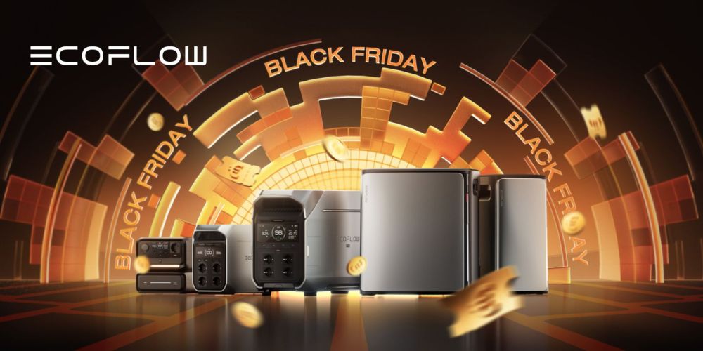 EcoFlow 2025. aastalõpu kampaaniad - Musta reede nädal ja Küberesmaspäev