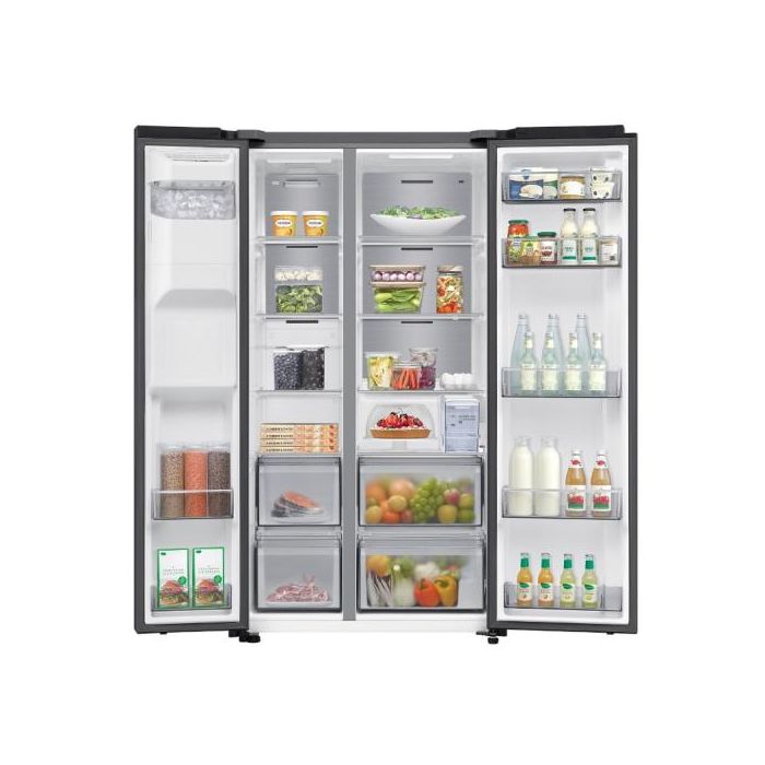 Külmik Side-by-side Samsung 178 cm 420/220 l 36 dB elektrooniline juhtimine NoFrost must_04 - RS70F65KEFEO - 8806097264583