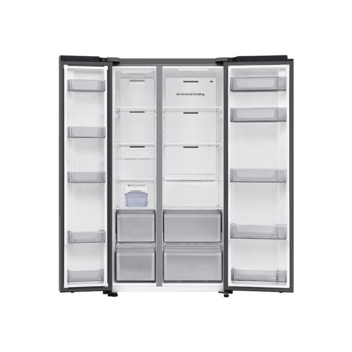 Külmik Side-by-side Samsung 178 cm 420/239 l 36 dB elektrooniline juhtimine NoFrost hõbedane_03 - RS70F65QETEO - 8806097264637