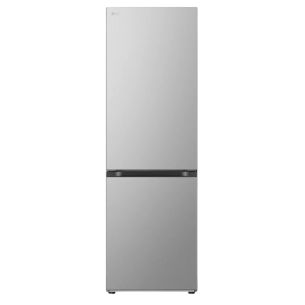 LG GBV21L0EPY Refrigerator, E, Free-standing, Combi, Height 1.86 m, Net fridge 234 L, Net freezer 110 L, Silver
