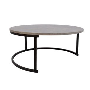 Diivanilaud Home4you BRITU D80xH35cm, hall
