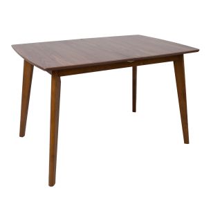 Söögilaud Home4you JESPER 120/160x80xH76cm, pähke