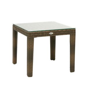 Abilaud Home4you WICKER 50x50xH45cm, cappuccino