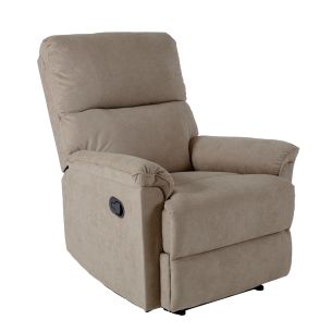 Tugitool Home4you GUSTAV manuaalne recliner, tume