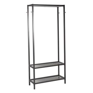 Esikuriiul Home4you STRAIGHT 85x32xH180cm, must