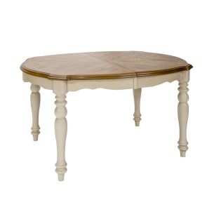 Söögilaud Home4you LILY 137/182x106,5xH76cm, tamm
