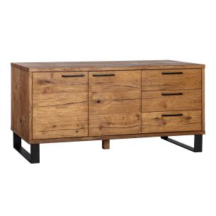 Kummut Home4you ROTTERDAM 175x45xH73cm, tamm