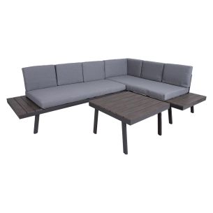 Aiamööblikomplekt Home4you DELGADO nurgadiivan ja