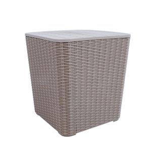 Säilituskast Home4you BOCAS 39x39x42cm, hall plas