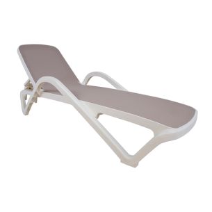 Lamamistool Home4you RESORT beež plastik