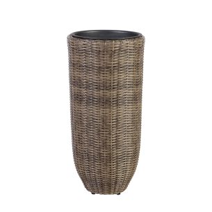 Lillepotiümbris Home4you WICKER D37xH77cm, tumepr