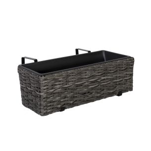 Rõdu Home4you lillekast WICKER 60x19xH18cm, hall