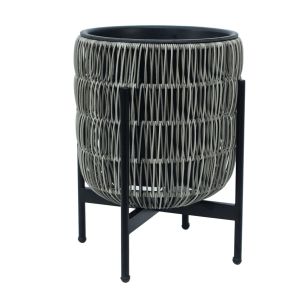 Lillepott Home4you WICKER alusega 30x30xH38cm, ha