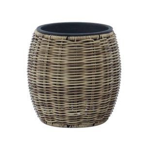 Lillepott Home4you WICKER D20xH20cm, helepruun
