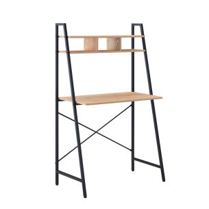 Kirjutuslaud Home4you STUDY riiuliga 84x44xH142cm