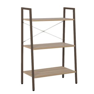 Riiul Home4you SANCIA 64x34xH97cm, tamm/pruun