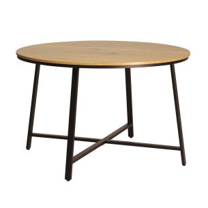 Söögilaud Home4you SANCIA D120xH76cm, tamm