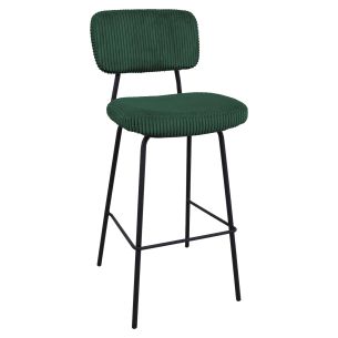 Baaritool Home4you KEIU 46x49xH107cm, tumerohelin