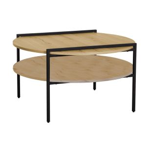 Diivanilaud Home4you HEDVIG 80x80xH45cm, saar/mus