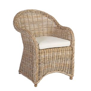 Tugitool Home4you KATALINA 64x64xH85cm, naturaaln