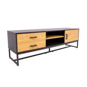 TV-laud Home4you AMSTERDAM 160x40xH50cm, tamm/mus