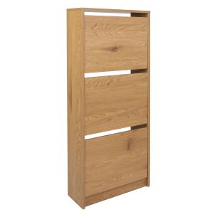 Jalatsikapp Home4you AALBORG 49x18xH122cm, tamm