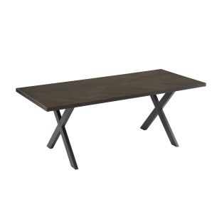 Söögilaud Home4you ROWAN 200x90xH75cm, kalasaba s