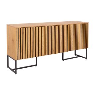 Kummut Home4you HAMPTON 160x40xH80cm, tammedekoor