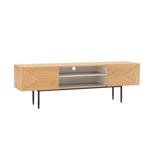 TV-laud Home4you NATE 180x40xH58cm, tamm
