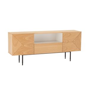 Kummut Home4you NATE 180x40xH76cm, tamm