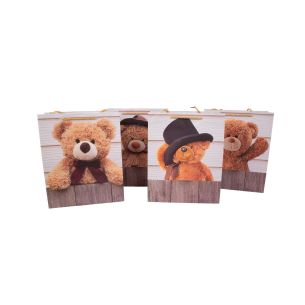 Kinkekott Home4you TEDDY, 18x23x10cm, mix