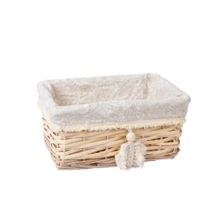 Korv Home4you WILLI TASSEL 28x19xH13cm
