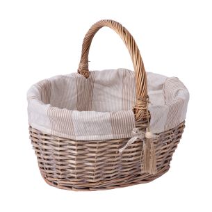 Korv Home4you WILLI STRIPE 42x31xH23/38cm