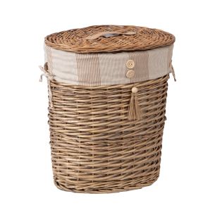Pesukorv Home4you WILLI STRIPE 41x29xH45cm