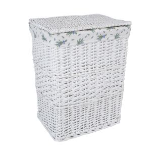 Pesukorv Home4you MAX-1, 45x33xH59cm, valge