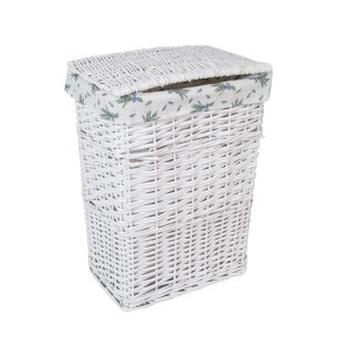 Pesukorv Home4you MAX-2, 38x27xH52cm, valge