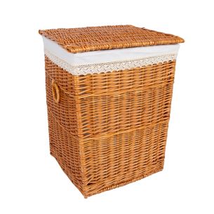 Pesukorv Home4you MAX-1, 44x39xH59cm, helepruun