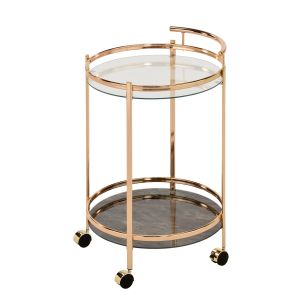 Serveerimislaud Home4you GENUA D52xH79cm, kuldne