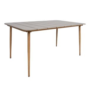 Laud Home4you NORWAY 147x90xH73cm, beež