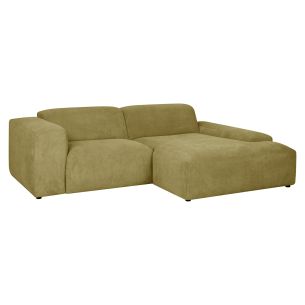 Nurgadiivan Home4you LEHTE parem nurk, roheline