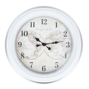 Seinakell Home4you GUSTAV D60cm, valge