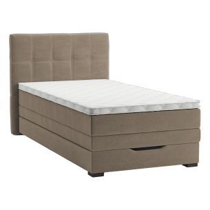 Kontinentaalvoodi Home4you JEEP 90x200cm, beež