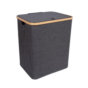 Pesukast Home4you MAX GREY 45x36xH54cm, tumehall