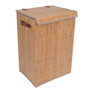 Pesukast Home4you MAX BAMBOO 40x30xH60cm, kaanega