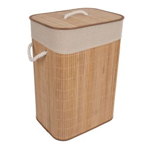 Pesukast Home4you MAX BAMBOO 40x30xH57cm, kaanega
