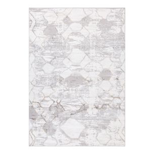 Vaip Home4you SALAMANCA-3, 200x285cm, hõbe/valge