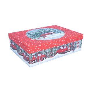 Karp Home4you NOEL 37x27cm, kaanega, mix