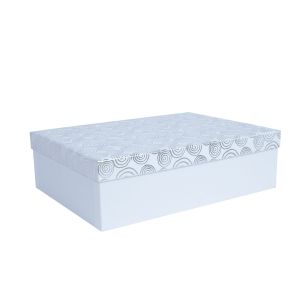 Karp Home4you ELSA 22x16cm, kaanega kuld/hõbe, va
