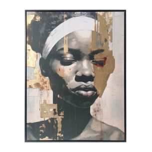 Seinapilt Home4you WALLY 60x80cm, kuldne 1