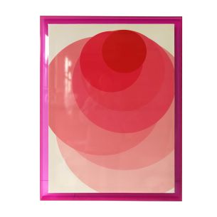 Seinapilt Home4you WALLY 60x80cm, roosa ring, akr